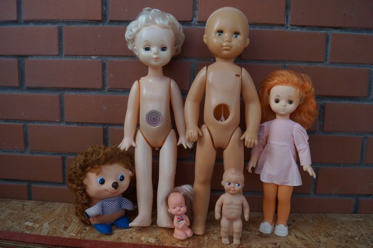 Посылка с новыми пациентами кукольной лечебницы. Чудо куколки