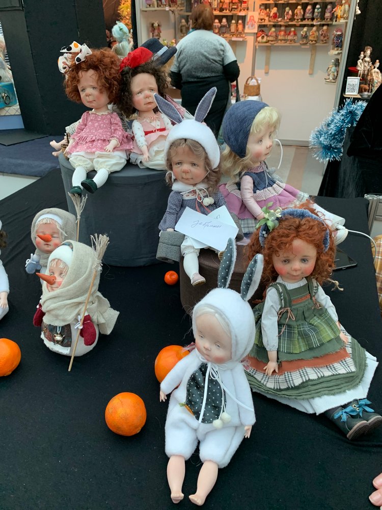 Искусство КУКЛЫ - Москва, декабрь 2021 ЧАСТЬ 3 (последняя)