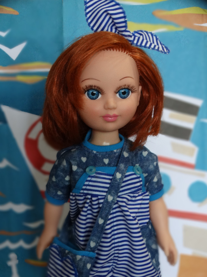 Комбезик в морском стиле. Анастасия от фабрики "Весна" (фото 7)