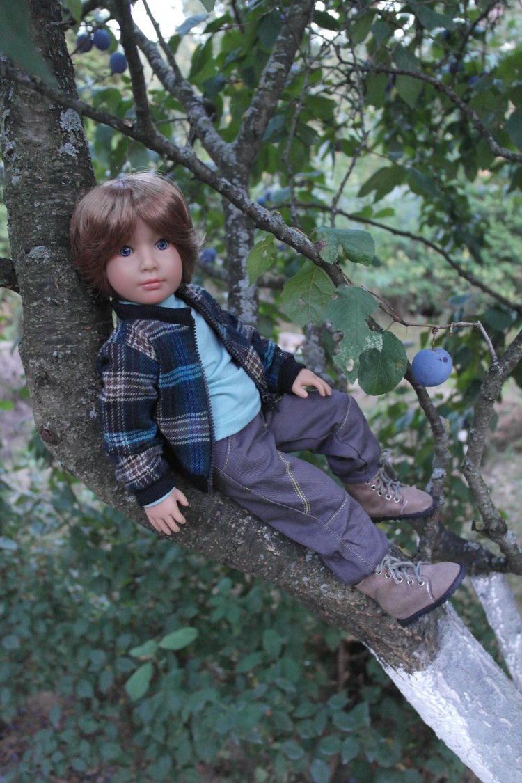 Сливовые сумерки — Куклы Kidz'n'Cats (Соня Хартман): шарнирные 46 см (фото 9)