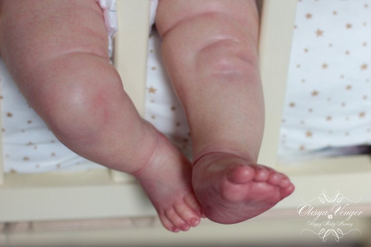 Прототип Shaya от скульптора Bonnie Sieben. Кукла реборн Олеси Венгер