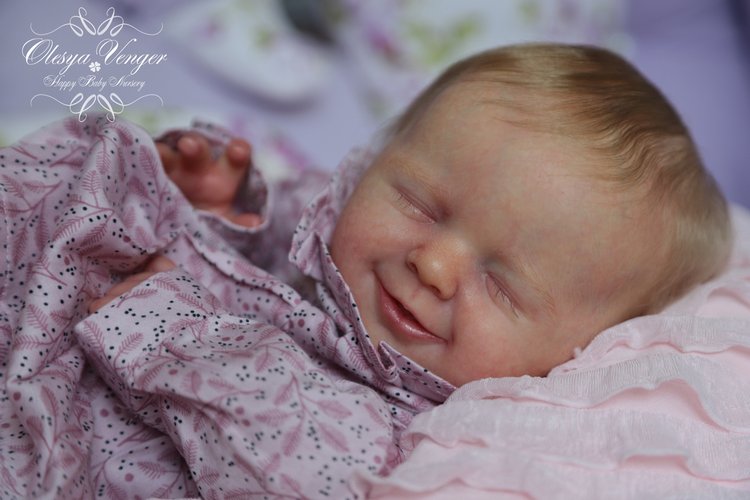 Мой милый ангел Агнес от Юлии Хома. Кукла реборн Олеси Венгер