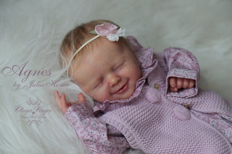 Мой милый ангел Агнес от Юлии Хома. Кукла реборн Олеси Венгер