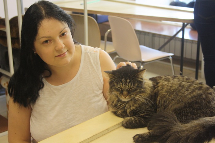 Петербург. Прогулка по крышам. Котокафе. Старые слайды (фото 2)