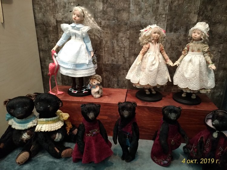 XV Международный Салон Авторских кукол на Тишинке моими глазами. Часть II