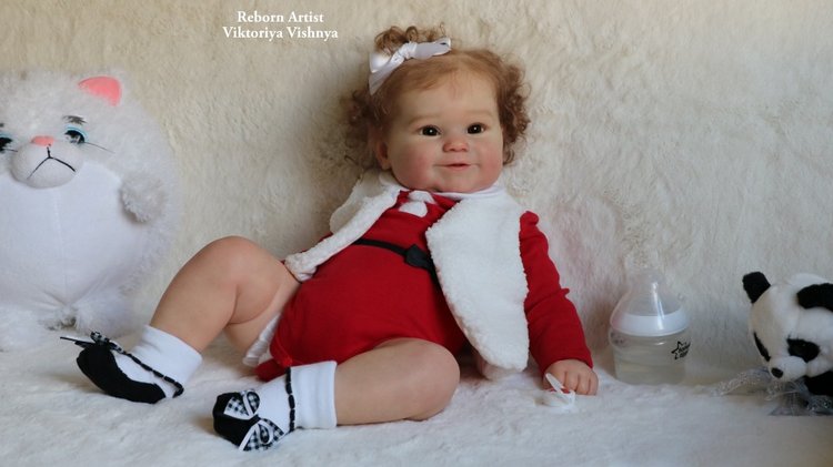 Моя Мэдди... Куколка реборн Виктории Вишни