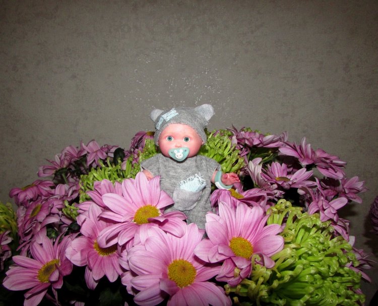 " В листочках зимних Хризантем" (фото 5)