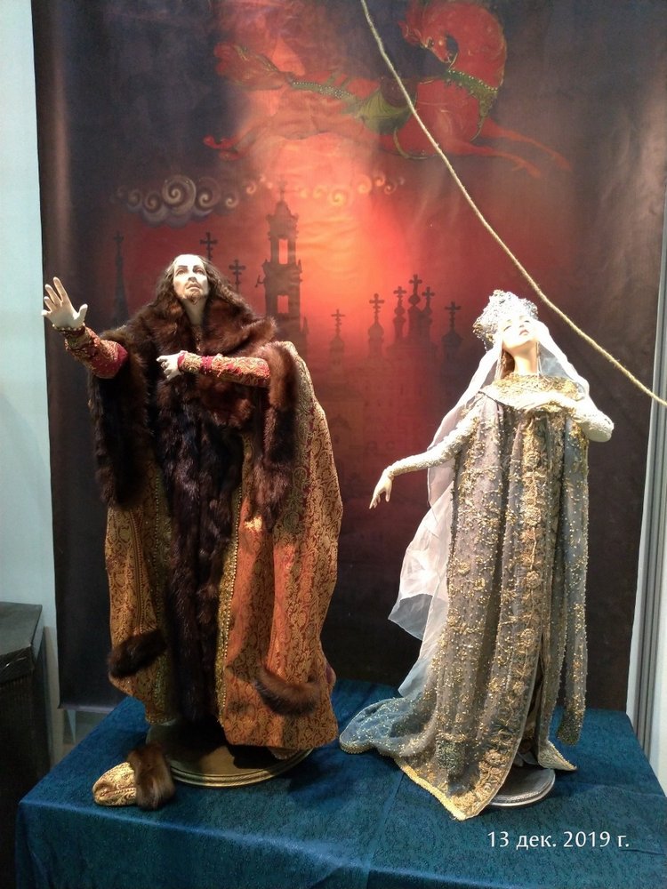 X Международная выставка "Искусство куклы" в Гостином дворе. Часть 1