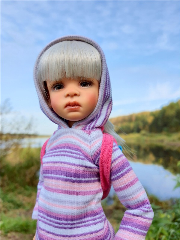 Путешествие Имани на Волгу. Mini Imani от Kaye Wiggs