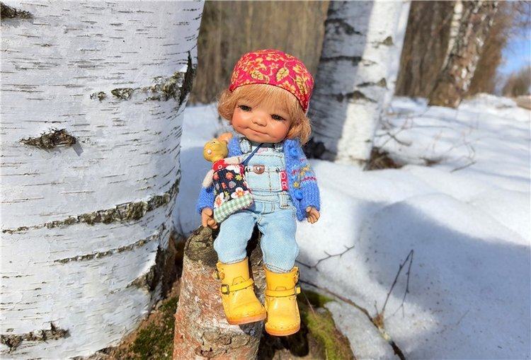 Весна в "Саду Камней" | Бэйбики Весна в "Саду Камней" — Куклы Meadow dolls (Медовушки): BJD (БЖД)