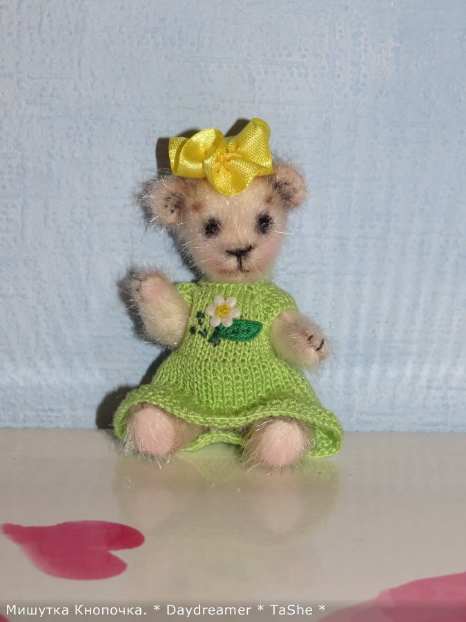 Мишутка Кнопочка — Авторские мишки Тедди и друзья: фото (фото 3)
