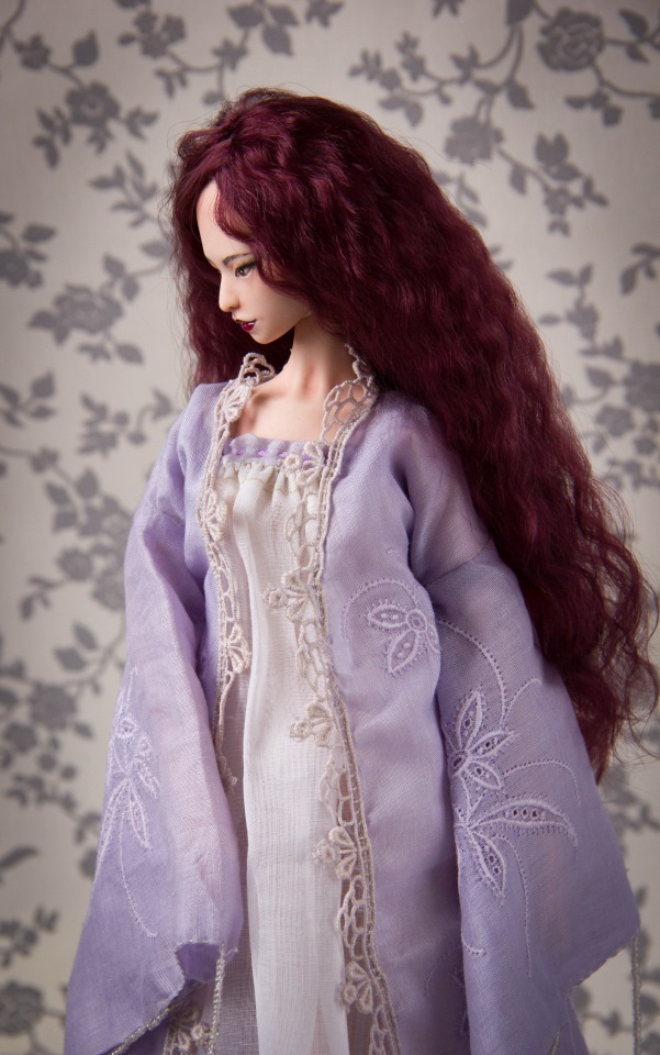 Лянфэн. Фарфоровая шарнирная кукла от Skvorkadolls