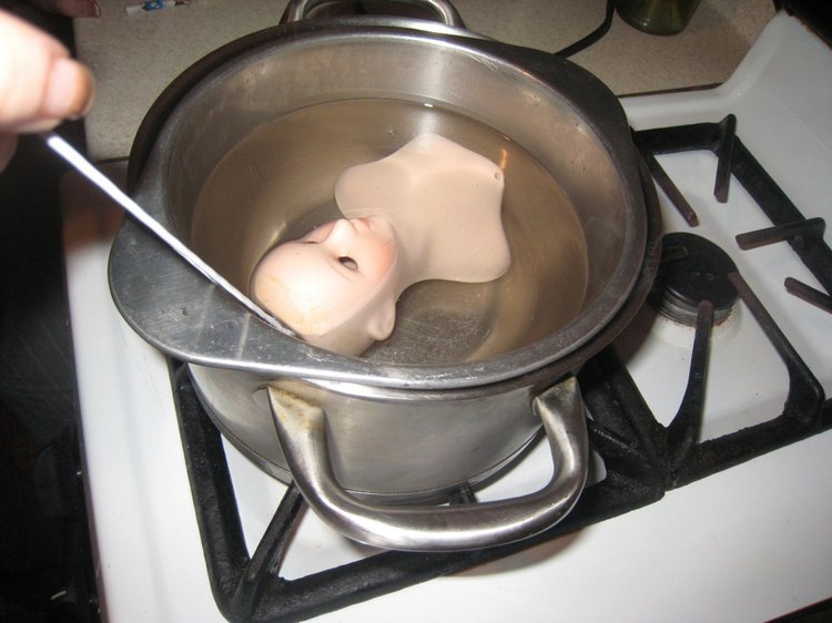 Как мы с Настей делали фарфоровую в воске Гунзель или "Наши руки не для скуки, и мы не ищем легких путей!" | Бэйбики Как мы с Настей делали фарфоровую в воске Гунзель или "Наши руки не для скуки, и мы не ищем легких путей!"