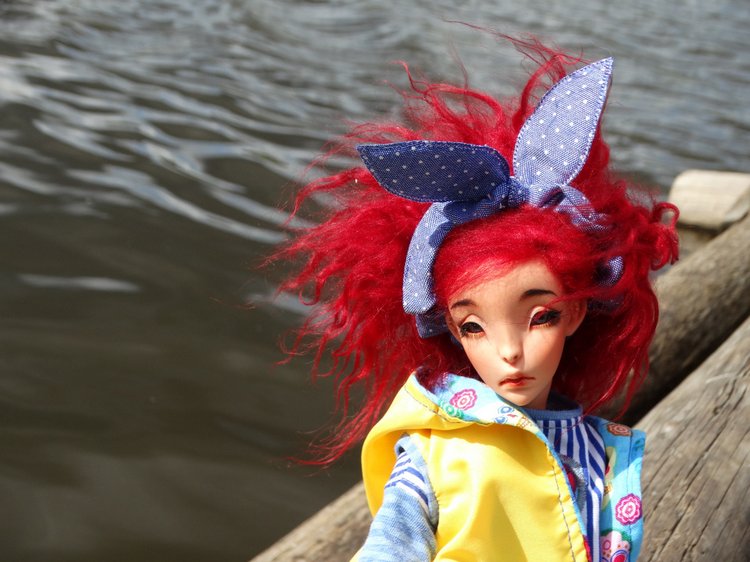 Каменный остров. Поездка с БЖД куколкой от Лиликэт