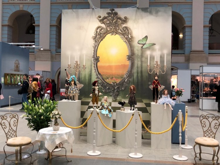 Искусство куклы. Гостиный двор декабрь 2018 - мой фотоотчет