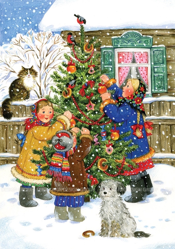 Иллюстрации Елены Уваровой