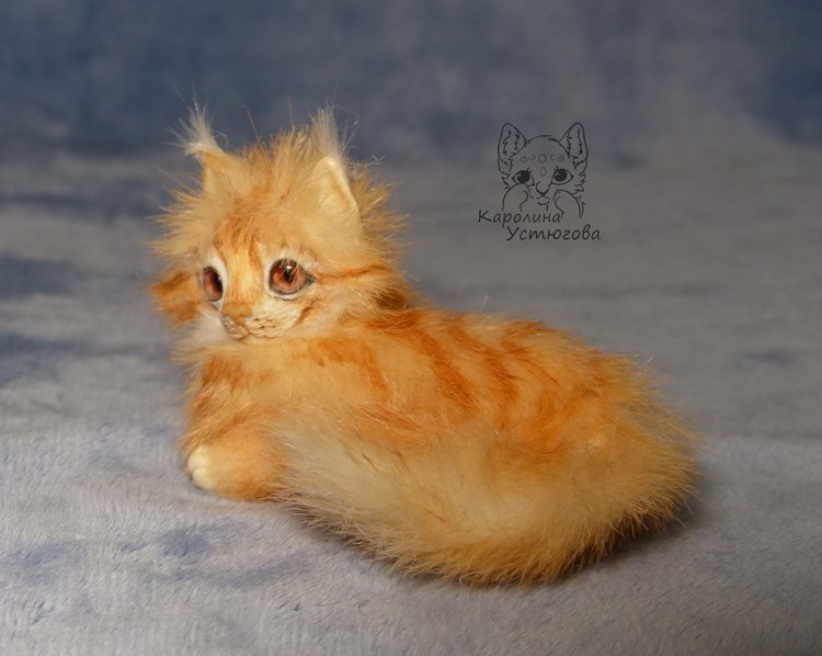 Мейн-ку́н, миниатюра. Рыженький (фото 10)