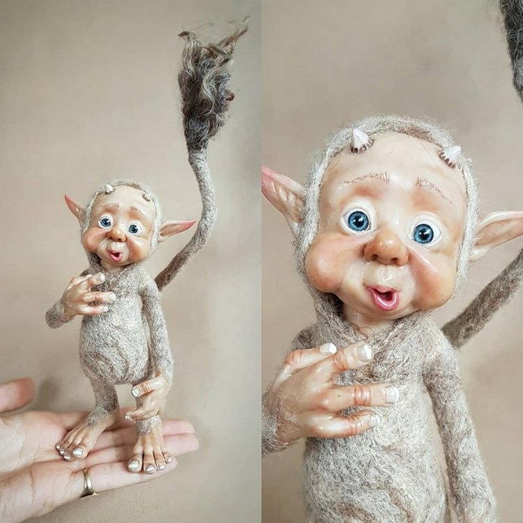 Fantasy Art Dolls & OOAK Sculptures by Victoria Thornley - Авторские скульптуры by Victoria Thornley (фото 3)