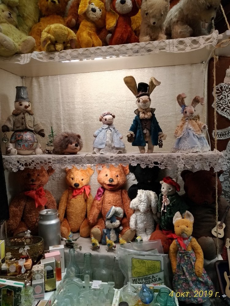 XV Международный Салон Авторских кукол на Тишинке моими глазами. Часть II