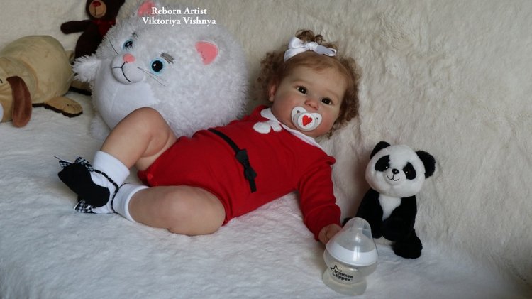 Моя Мэдди... Куколка реборн Виктории Вишни
