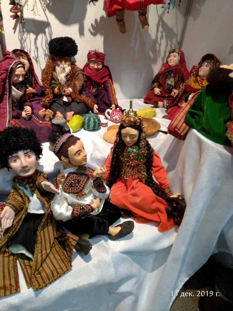 X Международная выставка "Искусство куклы" в Гостином дворе. Часть 2