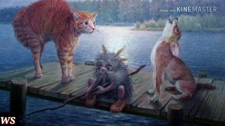 Приключения домовёнка и рыжего кота