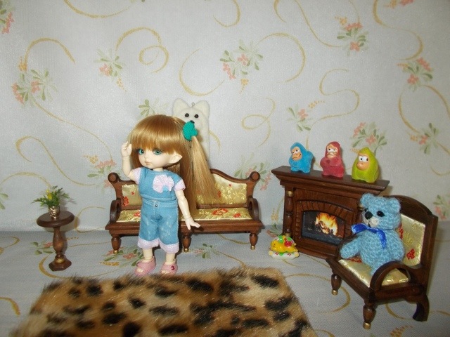 Эксклюзивная мебель для кукол БЖД ростом от 13 до 15см (фото 3)