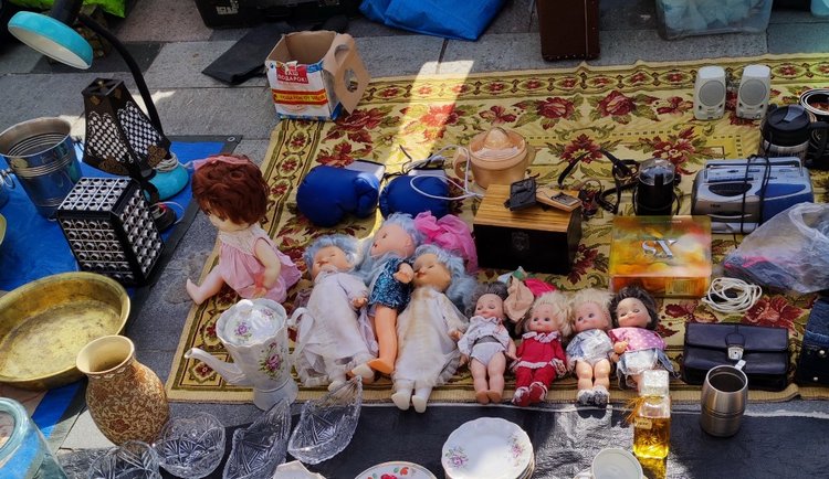 Солнышко! Прогулка по блошиному рынку в Измайлово