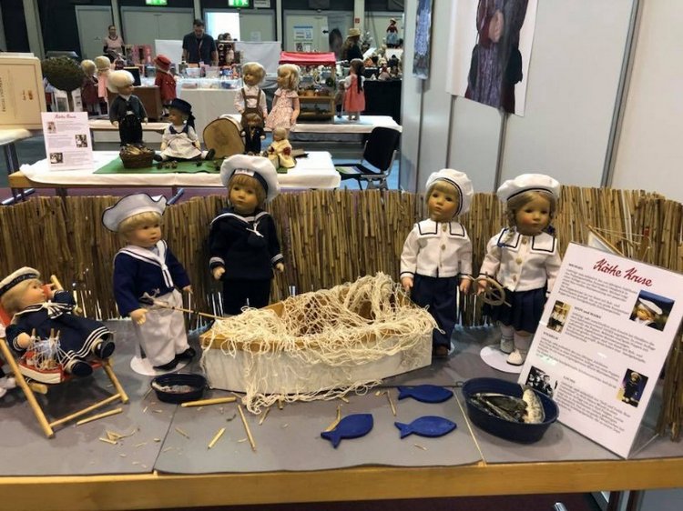 Выставка кукол и мишек в Мюнстере, Германия 28.04.2018-29.04.2018 год часть вторая