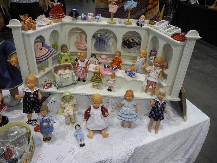 Выставка кукол и мишек в Мюнстере, Германия 28.04.2018-29.04.2018 год Часть первая