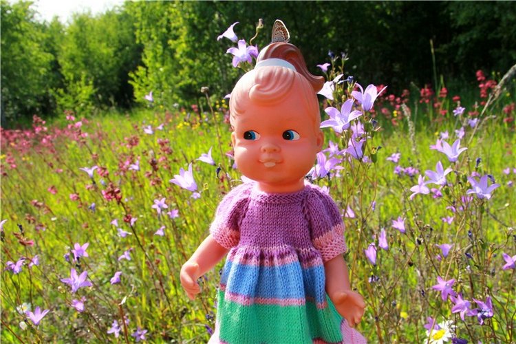 Встреча с бабочкой — Винтажные куклы ГДР (Немки): Бигги