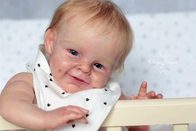 Прототип Shaya от скульптора Bonnie Sieben. Кукла реборн Олеси Венгер