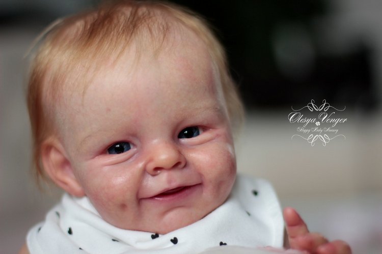 Прототип Shaya от скульптора Bonnie Sieben. Кукла реборн Олеси Венгер