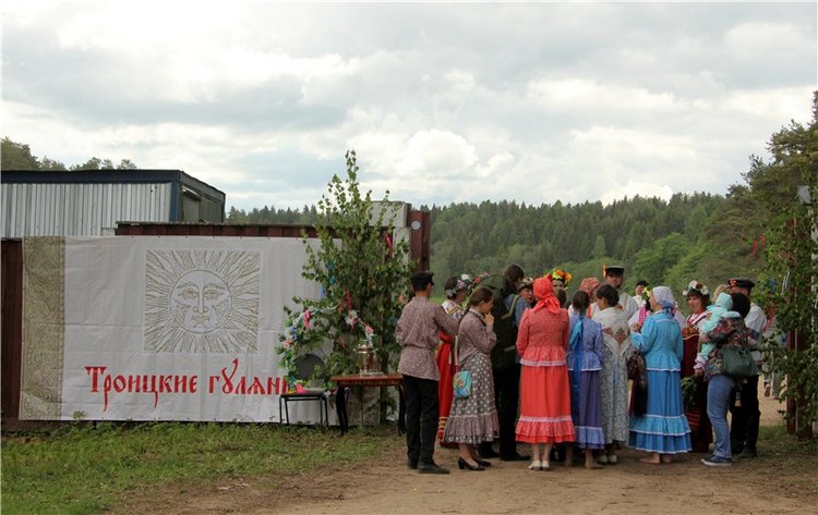 "Троицкие гуляния" в Василёво, 2017 год. Архитектурно-этнографический музей под открытым небом "Василёво" (фото 8)