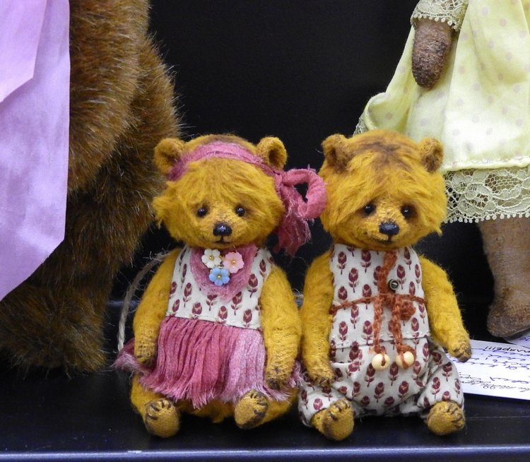 XV Международный осенний салон авторских кукол на Тишинке с 4 по 6 октября 2019 года в Москве - часть 3