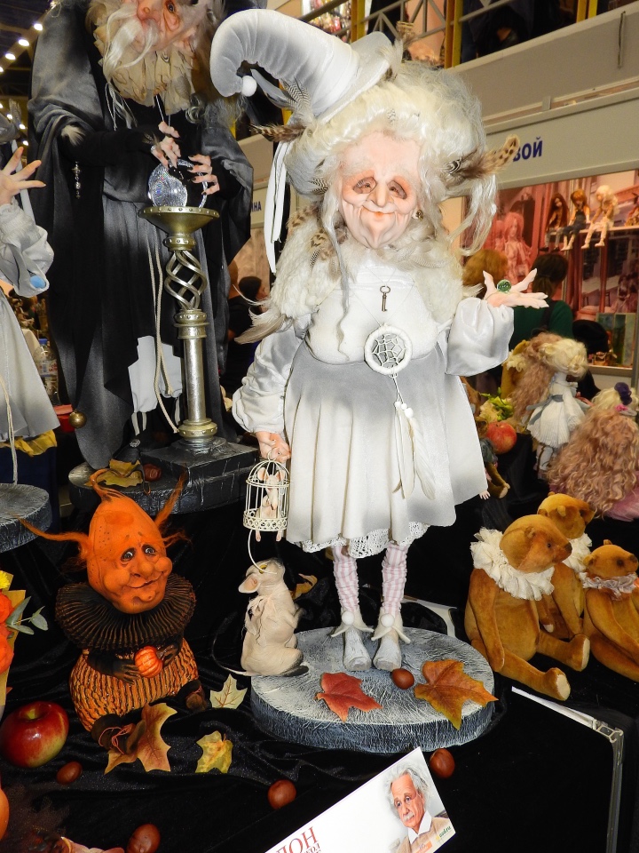 XV Международный осенний салон авторских кукол на Тишинке с 4 по 6 октября 2019 года в Москве - часть 2