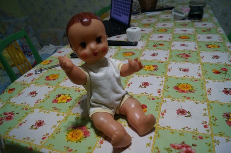 Продолжаю лечить куколок — Реставрация и преображение кукол: ремонт