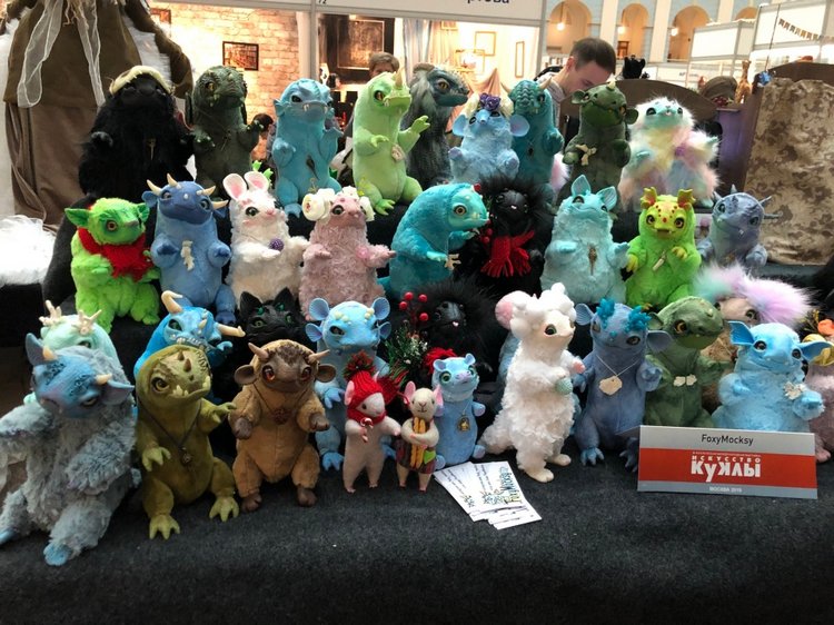 "Искусство куклы" 2019 - приглашаю прогуляться по выставке... ч.6 - завершающая