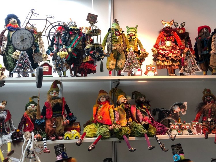 "Искусство куклы" 2019 - приглашаю прогуляться по выставке... ч.6 - завершающая