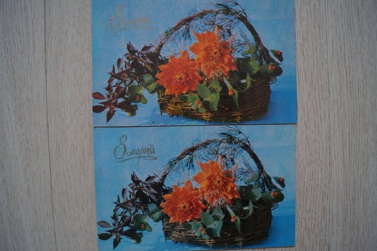 Советские открытки на каждый праздник. Годовой цикл. 8 марта (фото 4)