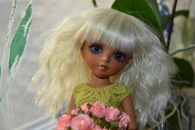 Люся дома — Куклы Momocolor (Момоколор): BJD (БЖД) (фото 3)