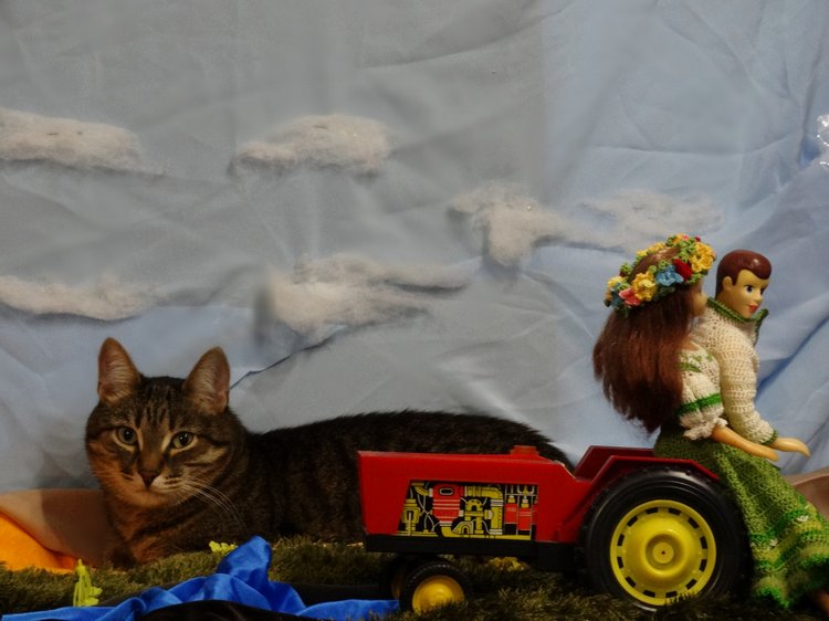 Сельская романтика для стареньких кукол