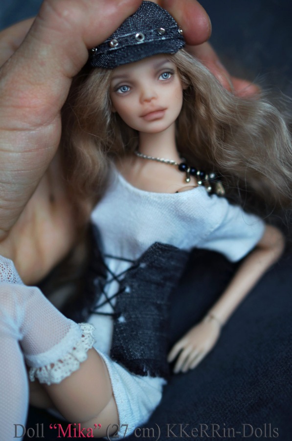 Шарнирная авторская кукла "Мика" (27см) от KKeRRin-Dolls, 2 часть (фото 10)
