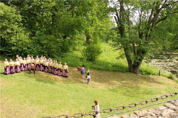 "Троицкие гуляния" в Василёво, 2017 год, продолжение. Архитектурно-этнографический музей под открытым небом "Василёво"