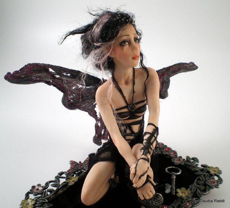 Claudia Raddi - OOAK Fairies & Art Dolls - Авторские статуэтки - 3