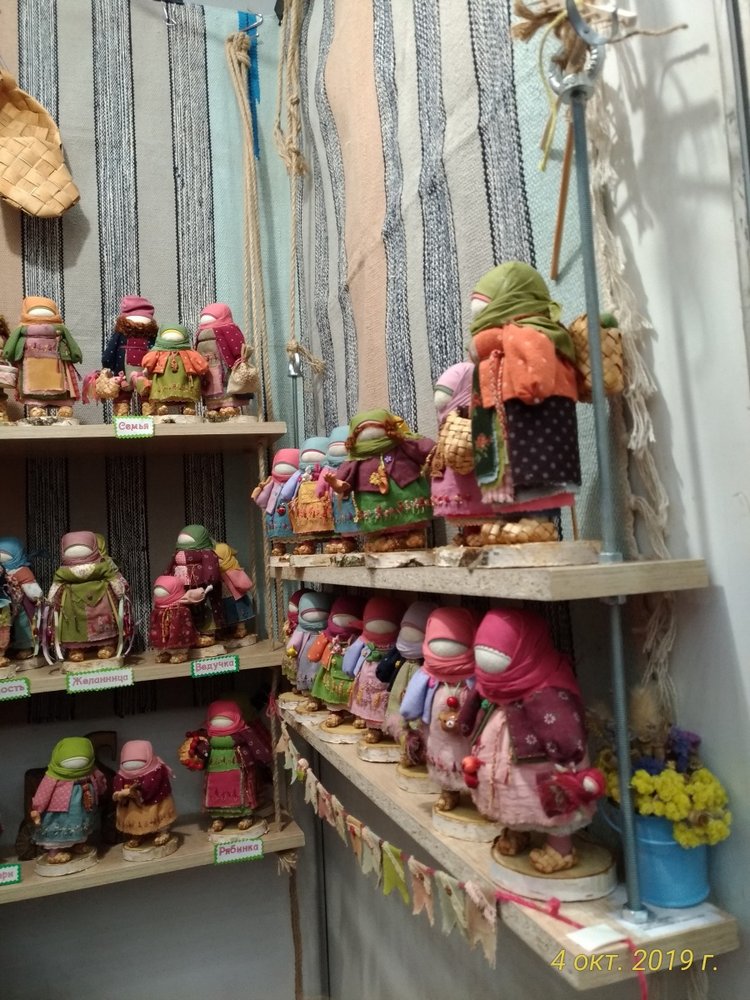 XV Международный Салон Авторских кукол на Тишинке моими глазами. Часть I