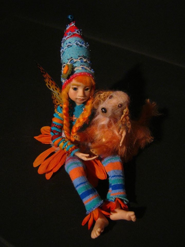 OOAK Creations Fairy - Dolls in Polymer Clay - Fimo by Paola Erriu - Авторские скульптуры из полимерной глины