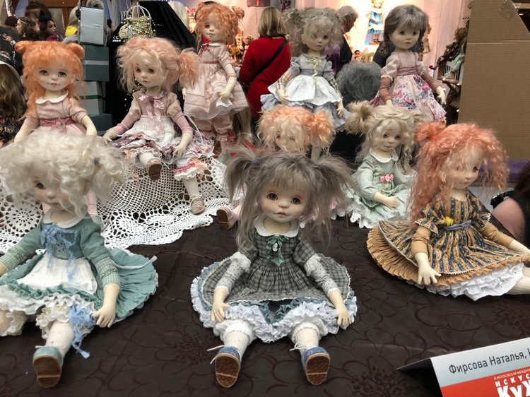 "Искусство куклы" 2019 - приглашаю прогуляться по выставке... ч.6 - завершающая