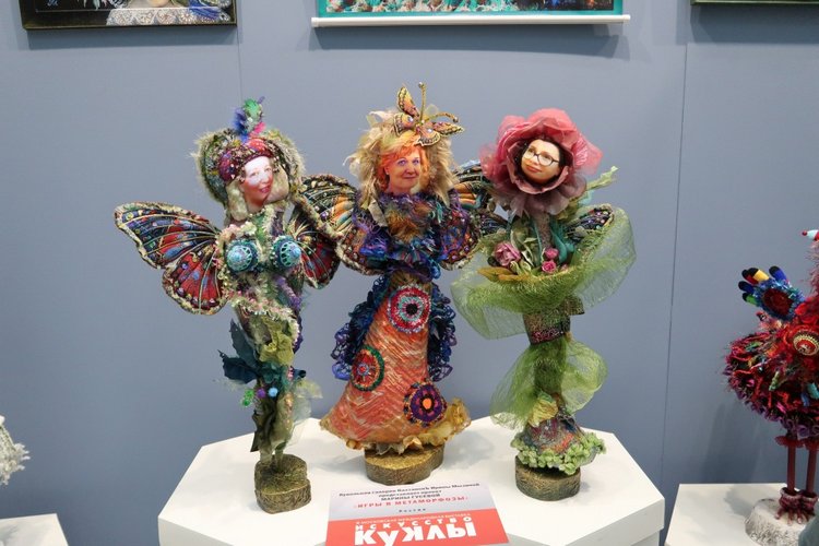 Выставка в Гостином дворе декабрь 2019. Искусство куклы X (фото 3)