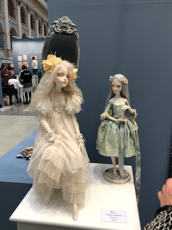 "Искусство куклы" 2019 - приглашаю прогуляться по выставке... ч.2 (фото 4)